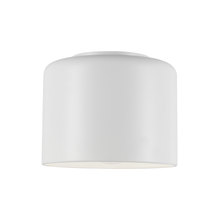 Dainolite EMI-81FH-MW - 1 Light Incandescent Flush Mount, Matte White Shade