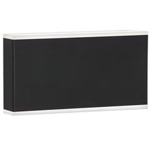  EMY-105-20W-MB - 20W Wall Sconce, Matte Black with Frosted Acrylic Diffuser