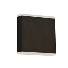  EMY-550-5W-MB - 15W LED Wall Sconce, Matte Black with Frosted Acrylic Diffuser