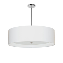  HEL-304P-PC-WH - 4 Light Helena Pendant Polished Chrome White with White Diffuser