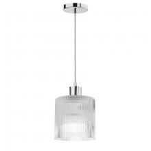  NAD-71P-PC-FL - 1LT Pendant, PC w/ FL Glass