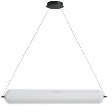  PRI-4236LEDHP-MB - 36W Horizontal Pendant Matte Black with Clear Acrylic Diffuser