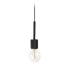  RSW-41P-MB - 1 Light Matte Black Pendant