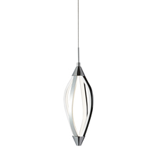  SEL-6P-PC - 15 Watts LED Pendant with Swooped Arms, Polished Chrome Finish