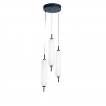  TYA-1230LEDP-MB - 30W Multi Pendant, MB w/ WH Opal Glass