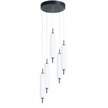  TYA-1250LEDP-MB - 45W Multi Pendant, MB w/ WH Opal Glass