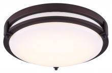  LFM112A13ORB - GILDA, LED Flush Mount, Acrylic, 19W LED (Integrated), Dimmable, 1350 Lumens, 3000K