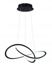 Canarm LCH155A21BK - ZOLA, MBK Color, 21.375inch Cable LED Chandelier, 43.5W LED (Integrated), Dimmab