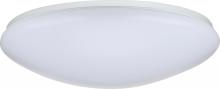 Nuvo 62/766 - 19"- LED Flush with White Acrylic Lens - White Finish - with Occupancy Sensor - 120V