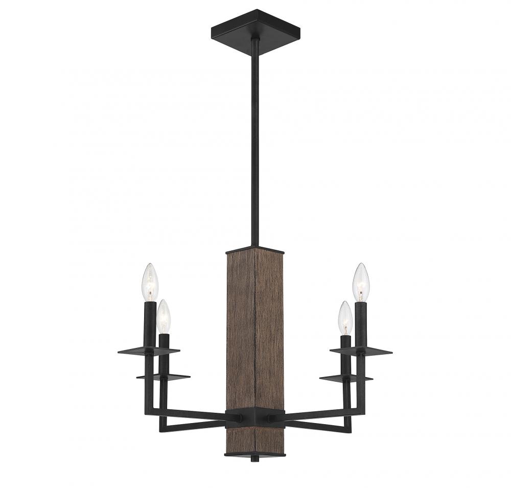 4-Light Chandelier in Remington