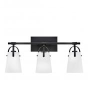 Hinkley 5133BK-OP - Medium Three Light Vanity