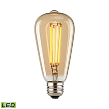  1110 - LED Bulb - Light Gold Tint, 4 Watts, E26 Medium Base, 2700K