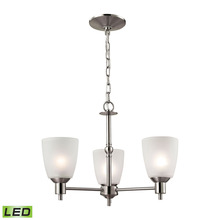 ELK Home 1303CH/20-LED - Thomas - Jackson 20'' Wide 3-Light Chandelier - Brushed Nickel