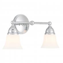 ELK Home 8582-CH-BSO - Sophie 16.5'' Wide 2-Light Vanity Light - Chrome