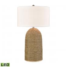  S0019-11058-LED - Coe 32'' High 1-Light Table Lamp - Natural - Includes LED Bulb