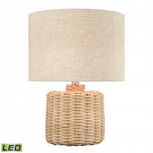  S0019-8019-LED - Roscoe 18'' High 1-Light Table Lamp - Natural - Includes LED Bulb