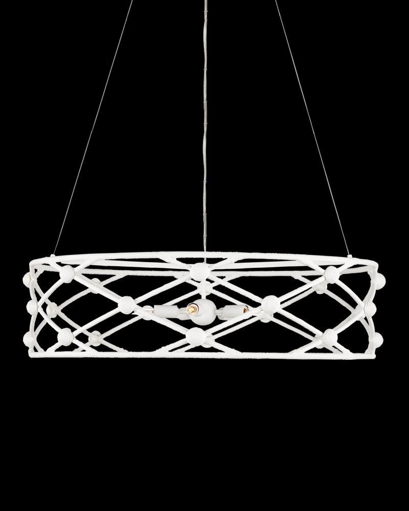 Sefrou White Chandelier