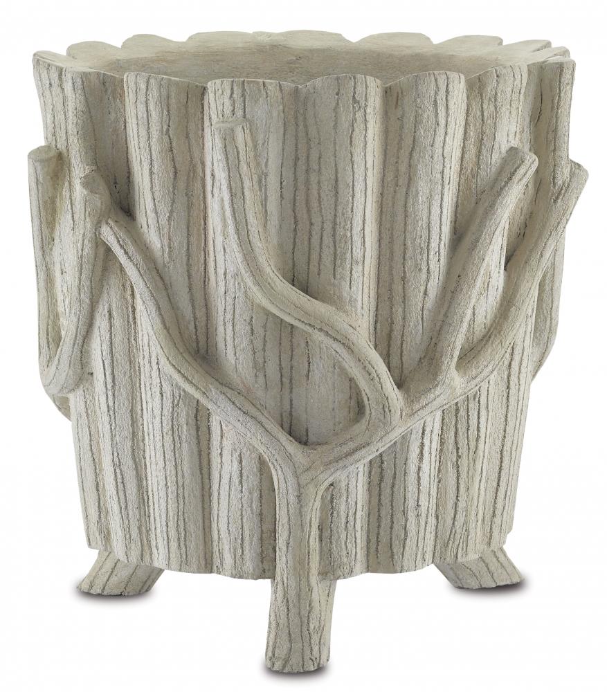 Large Faux Bois Planter