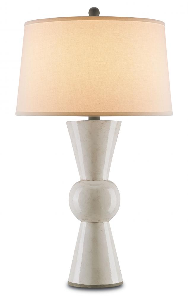 Upbeat White Table Lamp