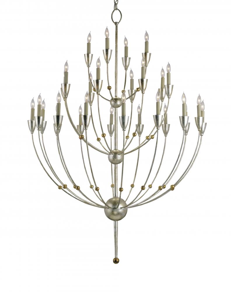 Paradox Silver Chandelier