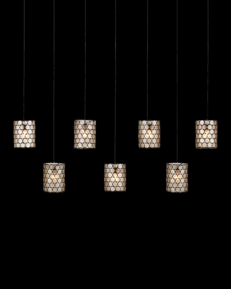 Regatta 7-Light Linear Multi-Drop Pendant