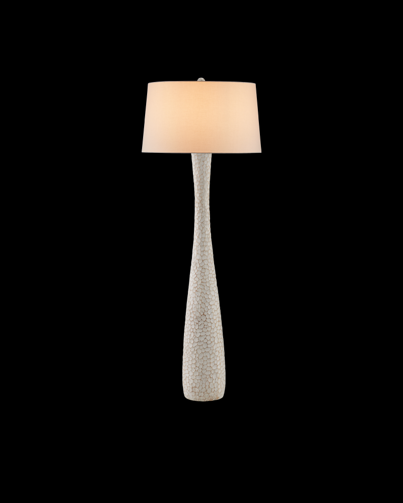 Edwell Whitewash Floor Lamp