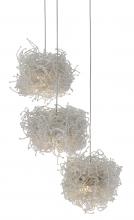 Currey 9000-0696 - Birds Nest 3-Light Round Multi