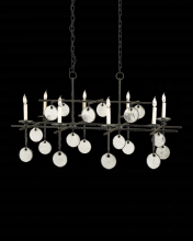  9124 - Sethos Black Rectangular Chandelier