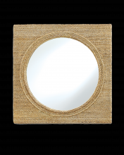  1000-0004 - Tisbury Small Square Rope Mirror