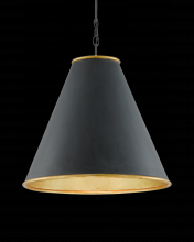  9000-0535 - Pierrepont Large Black Pendant