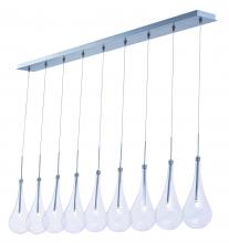  E23129-18PC - Larmes LED-Linear Pendant