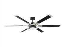 VC Monte Carlo Fans 6LFR62MBKD - Loft 62" LED Ceiling Fan